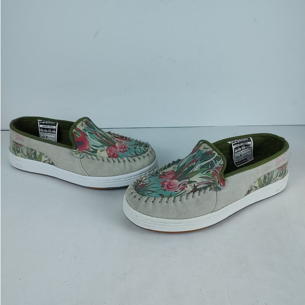 Rare Y2K Deadstock Globe "The Castro" flamingo mules casual streetwear womens 6 - Picture 2 of 10